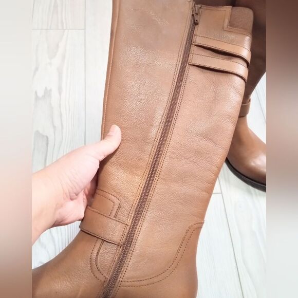 (T-4123) Women's Naturalizer Jessie Wide Calf Riding Boot Sz 8 - Picture 11 of 12